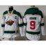 Minnesota Wild #9 Mikko Koivu White Sawyer Hooded Sweatshirt Stitched NHL Jersey