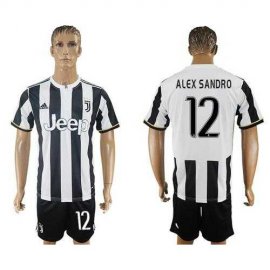 Juventus #12 Alex Sandro Home Soccer Club Jersey