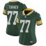 Nike Green Bay Packers #77 Billy Turner Green Team Color Womens Stitched NFL Vapor Untouchable Limited Jersey