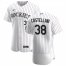 Colorado Rockies #38 Ryan Castellani Mens Nike White Home 2020 Authentic Player MLB Jersey