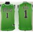 Revolution 30 Chicago Bulls 1 Derrick Rose Green Swingman Jersey Cheap