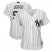 New York Yankees #99 Aaron Judge White Strip 2018 Memorial Day Cool Base Womens Stitched MLB Jersey