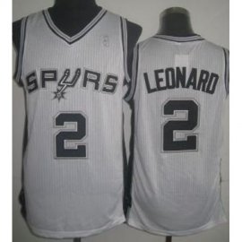 San Antonio Spurs 2 Kawhi Leonard White Revolution 30 NBA Jersey Cheap