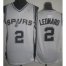 San Antonio Spurs 2 Kawhi Leonard White Revolution 30 NBA Jersey Cheap