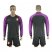 Holland Blank Black Goalkeeper Long Sleeves Soccer Country Jersey