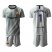Barcelona #1 Ter Stegen Grey Goalkeeper Soccer Club Jersey