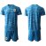Argentina Blank Blue Goalkeeper Soccer Country Jersey