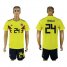 Colombia #24 Tesillo Home Soccer Country Jersey