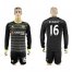 Chelsea #16 Kenedy Sec Away Long Sleeves Soccer Club Jersey