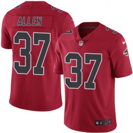 Nike Atlanta Falcons #37 Ricardo Allen Red Youth Stitched NFL Limited Rush Jersey