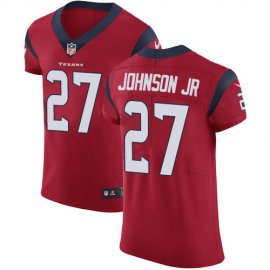 Nike Houston Texans #27 Duke Johnson Jr Red Alternate Mens Stitched NFL Vapor Untouchable Elite Jersey