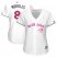 Toronto Blue Jays #8 Kendrys Morales White Mothers Day Cool Base Womens Stitched MLB Jersey