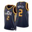 Nike Utah Jazz #2 Joe Ingles Navy Mens 2021-22 NBA 75th Anniversary Diamond Swingman Jersey – Icon Edition Mens