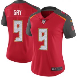 Nike Tampa Bay Buccaneers #9 Matt Gay Red Team Color Womens Stitched NFL Vapor Untouchable Limited Jersey