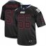 Nike New York Giants #56 Lawrence Taylor Lights Out Black Mens Stitched NFL Elite Jersey