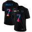 Indianapolis Colts #7 Jacoby Brissett Mens Nike Multi-Color Black 2020 NFL Crucial Catch Vapor Untouchable Limited Jersey