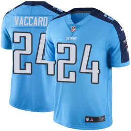 Nike Tennessee Titans #24 Kenny Vaccaro Light Blue Mens Stitched NFL Limited Rush Jersey