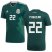 Mexico #22 P.Aguilar Green Home Soccer Country Jersey