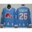 Nordiques #26 Peter Stastny Light Blue CCM Throwback Stitched NHL Jersey