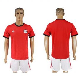 Egypt Blank Red Home Soccer Country Jersey