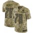 Nike Tampa Bay Buccaneers #78 Tristan Wirfs Camo Youth Super Bowl LV Bound Stitched NFL Limited 2018 Salute To Service Jersey