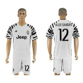 Juventus #12 Alex Sandro SEC Away Soccer Club Jersey