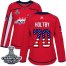 Adidas Washington Capitals #70 Braden Holtby Red Home Authentic USA Flag Stanley Cup Final Champions Womens Stitched NHL Jersey