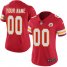 Nike Kansas City Chiefs Customized Red Team Color Stitched Vapor Untouchable Limited Womens NFL Jersey
