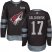 Adidas Arizona Coyotes #17 Alex Galchenyuk Black 1917-2017 100th Anniversary Stitched NHL Jersey