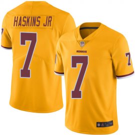 Nike Washington Football Team #7 Dwayne Haskins Jr Gold Youth Stitched NFL Limited Rush Jersey
