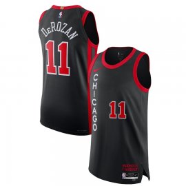 Nike DeMar DeRozan Chicago Bulls 2023/24 Authentic Jersey – City Edition – Black