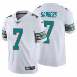 Nike Miami Dolphins #7 Jason Sanders White Alternate Mens Stitched NFL 100th Season Vapor Untouchable Limited Jersey