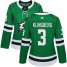 Adidas Dallas Stars #3 John Klingberg Green Home Authentic Womens Stitched NHL Jersey