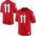 Georgia Bulldogs 11 Aaron Murray Red College Football Limited NCAA Jerseys