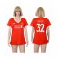 Womens Liverpool #32 Matip Red Home Soccer Club Jersey