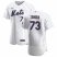 New York Mets #73 Daniel Zamora Mens Nike White Home 2020 Authentic Player MLB Jersey