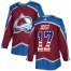 Adidas Colorado Avalanche #17 Tyson Jost Burgundy Home Authentic USA Flag Stitched NHL Jersey