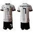 Germany #7 Schweinsteiger White Home Soccer Country Jersey