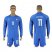 France #11 Martial Home Long Sleeves Soccer Country Jersey