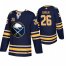 Buffalo Sabres #26 Rasmus Dahlin Mens Navy 50th Anniversary Home Authentic Jersey