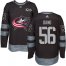 Adidas Columbus Blue Jackets #56 Marko Dano Black 1917-2017 100th Anniversary Stitched NHL Jersey