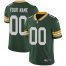 Nike Green Bay Packers Customized Green Team Color Stitched Vapor Untouchable Limited Mens NFL Jersey