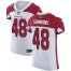 Nike Arizona Cardinals #48 Isaiah Simmons White Mens Stitched NFL New Elite Jersey