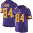 Nike Minnesota Vikings #84 Randy Moss Purple Mens Stitched NFL Limited Rush Jersey