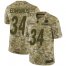 Nike Pittsburgh Steelers #34 Terrell Edmunds Camo Mens Stitched NFL Limited 2018 Salute To Service Jersey