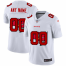 Tampa Bay Buccaneers Custom White Mens Nike Team Logo Dual Overlap Limited NFL Jersey