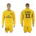 Paris Saint-Germain #11 Di Maria Away Long Sleeves Soccer Club Jersey