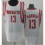 Houston Rockets #13 James Harden White Revolution 30 NBA Jerseys Cheap