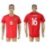 Portugal #16 J Mario Home Soccer Country Jersey