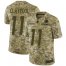 Nike Pittsburgh Steelers #11 Chase Claypool Camo Mens Stitched NFL Limited 2018 Salute To Service Jersey